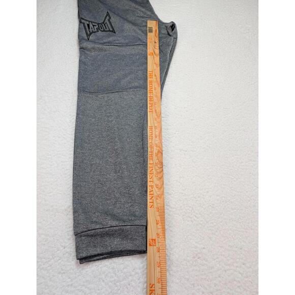 Tapout Training Track Pants Men Large Gray Jogger Lightweight Sweatpants MMA UFC - Picture 14 of 14